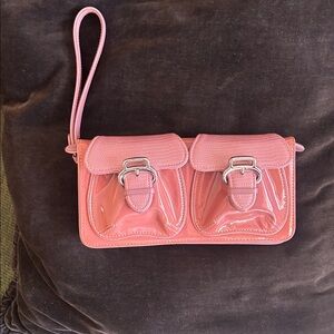 Cole Haan Pink Women's Leather Wristlet
